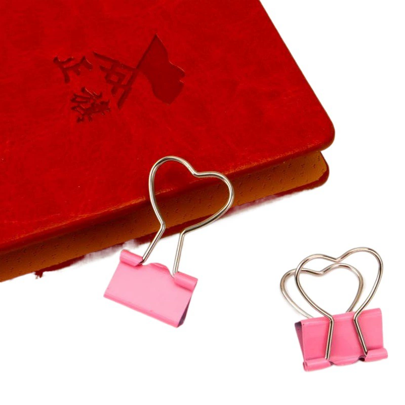 CNglam производитель в наличии девушка сердце розовый любовь длинный хвост клип 19 мм Сердце ласточкин хвост клип