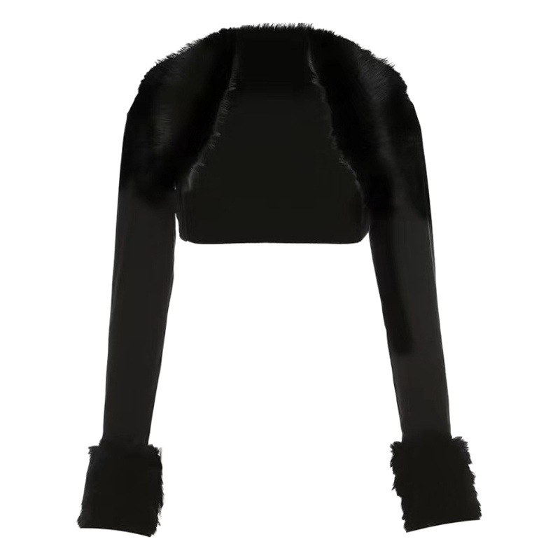 Hx0234欧米ファッション毛玉百合女装気質カーディガン