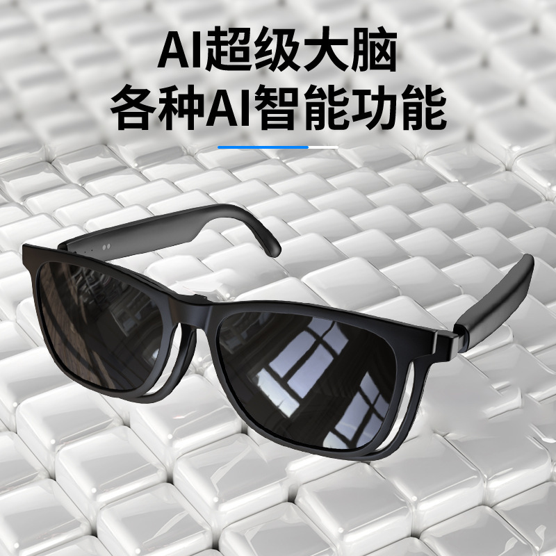 現代クロスボーダー新型ai人工知能bluetoothメガネ多機能無線bluetooth翻訳イヤホン同時通訳|undefined
