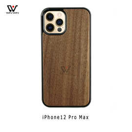热卖款木纹全包边TPU软壳 贴实木手机壳 适用于新iphone 13手机壳