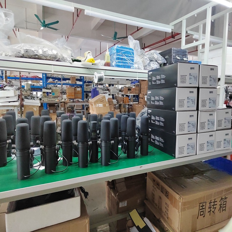 Transfronterizo sm7b cableado de bobina móvil micrófono estudio anfitrión canto doblaje TikTok radio en vivo micrófono profesional