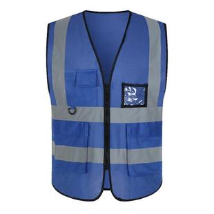 Reflective Safety Vest Vest Logo Construction Site Construction Traffic Road Administration Sanitation Work Clothes Yellow Fluorescent Clothing