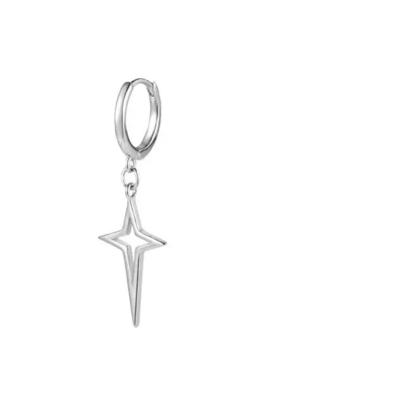 Серьги ко Дню святого Валентина, легкая роскошь, высокое качество, коллекция 2023, звезда и заклёпка