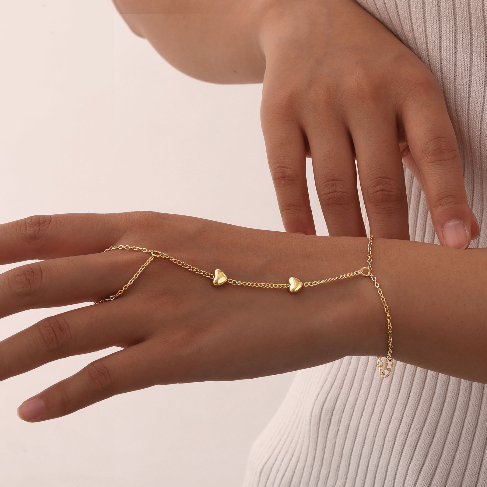 6g Weight Artificial Pearls Inlay Material Bracelets Classification 304 Stainless Steel Chain Material cable chain Chain Type Daily Occasion 304 Stainless Steel Material Geometric Pattern All Seasons Season Women's Gender Plating Design IG Style Style IG Style Geometric 304 Stainless Steel Artificial Pearls Cable Chain Bracelets In Bulk 18