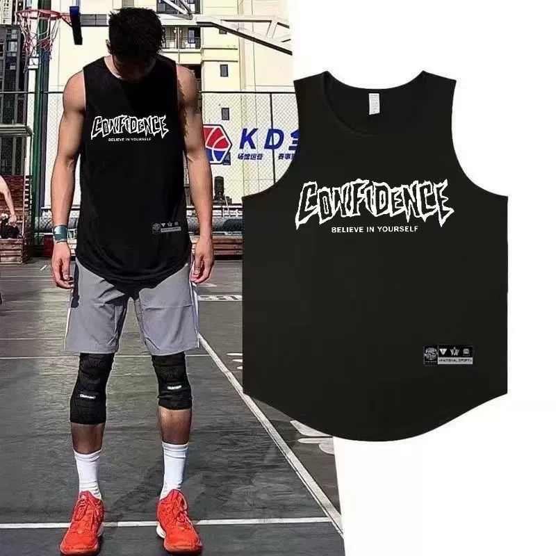 Американский баскетбольный жилет дышащий спорт без рукавов