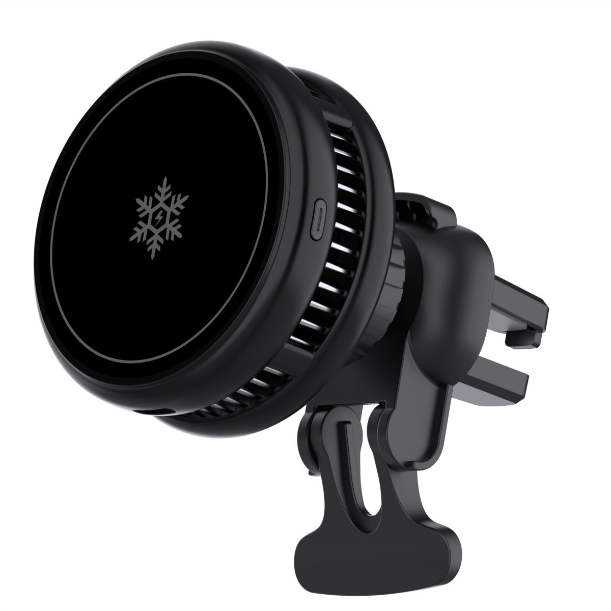 Cross-Border Magnetic Qi2 25W Car Wireless Charger with Cooling Fan and Fast Wireless Charging for Mobile Phones