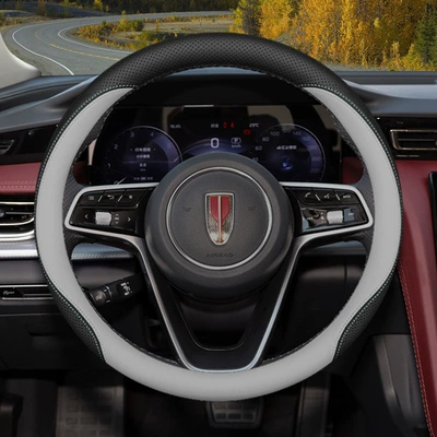 Steering wheel cover, Wheel Cover 25 H5 Xuanying - round-type-only-black-and-white-default