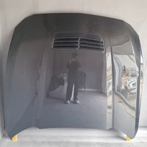Carbon fiber modified front hood suitable for 2024 Mustang, carbon fiber engine hood with ventilation and heat dissipation design