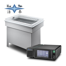 2400W兆声波清洗机玻璃磁头片硅片半导体芯片8寸晶圆清洗器