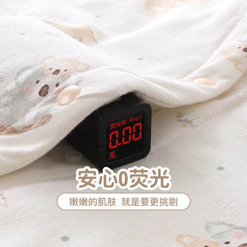 Cute Deer Newborn Spring and Autumn Thin Cotton Bodysuit Top Baby Pure Cotton Warm Crawling Suit 40g Cotton Clothing Infant Apparel
