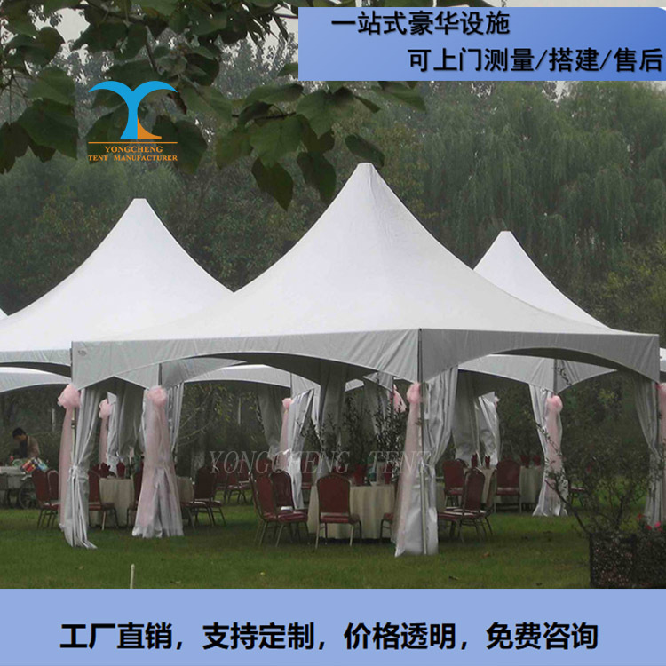 展棚欧式婚礼庆典蓬房聚会酒店式帐篷礼仪展览大型仪式活动篷房