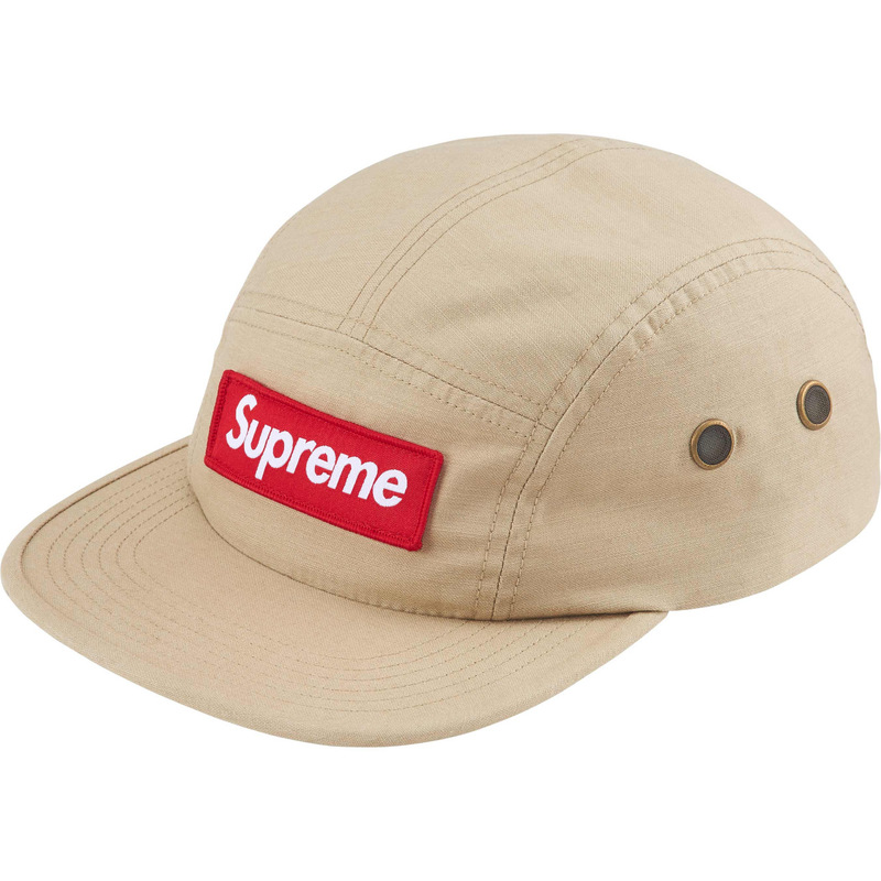 23SS Ventile Camp Cap联名防水棉鸭舌帽棒球帽拼色SUEDE VISOR S|undefined