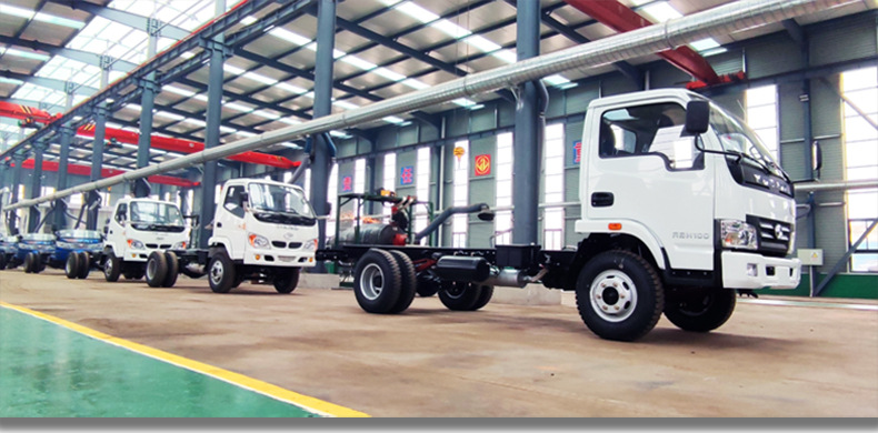 Concrete Mixer for Tunnel Height Limit Concrete Mixer Truck with Two Ends Open. Homemade Four-In-One Cement Mixer Truck