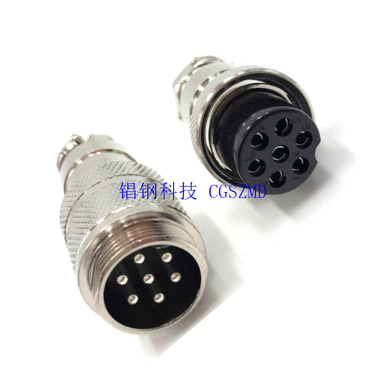 19mm ݶ GX19-2 빫ĸԽĸͷ 250 V 5 A