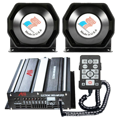 Car-mounted alarm siren with loudspeaker, Car horn/tweeter