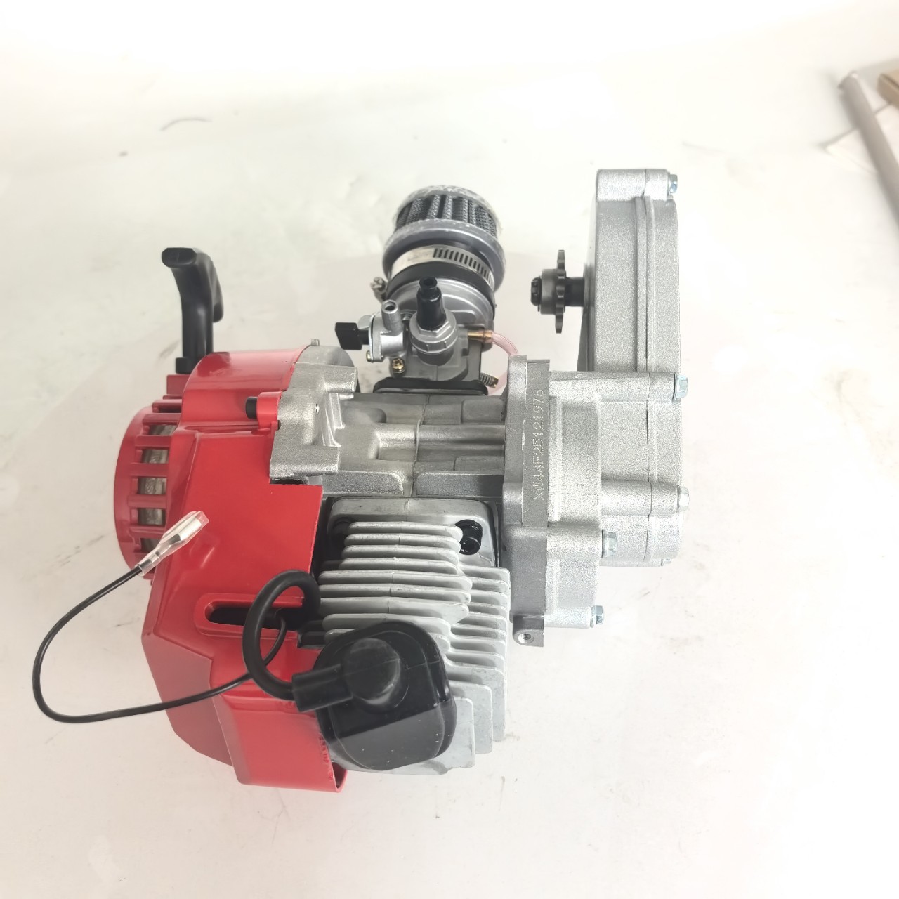 49Cc Small Off-Road All-Aluminum Hand-Pull 2-Stroke Engine Gasoline Engine with Reduction Gearbox.