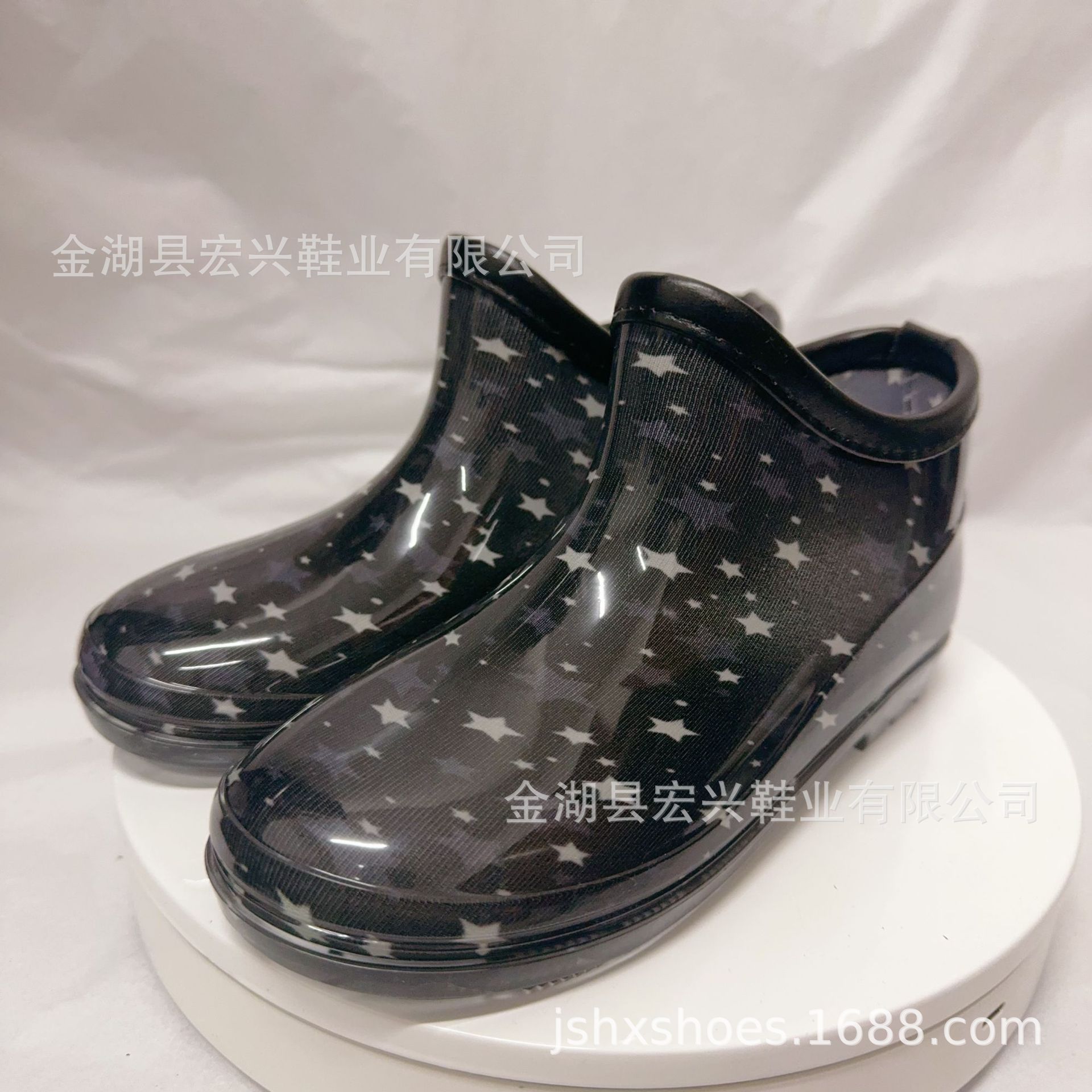 Children's low-top rain boots rain boots cute non-slip wear-resistant factory direct large quantity discount quality assurance