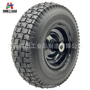 Factory Customized 13X5.00-6 Rubber Inflatable Wheel Trolley Beach Cart Wheel 13inch Rubber Inflatable Tire