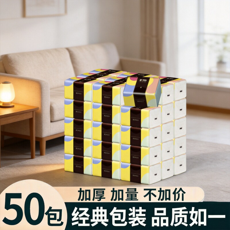 Xueliang 50-Pack Tissue Paper Wholesale, Household Paper, Direct Sales from the Manufacturer, Tissue Paper Wholesaler, Wholesale for Dormitories Xueliang 50-Pack Tissue Paper Wholesale, Household Paper, Direct Sales from the Manufacturer, Tissue Paper Wholesaler, Wholesale for Dormitories