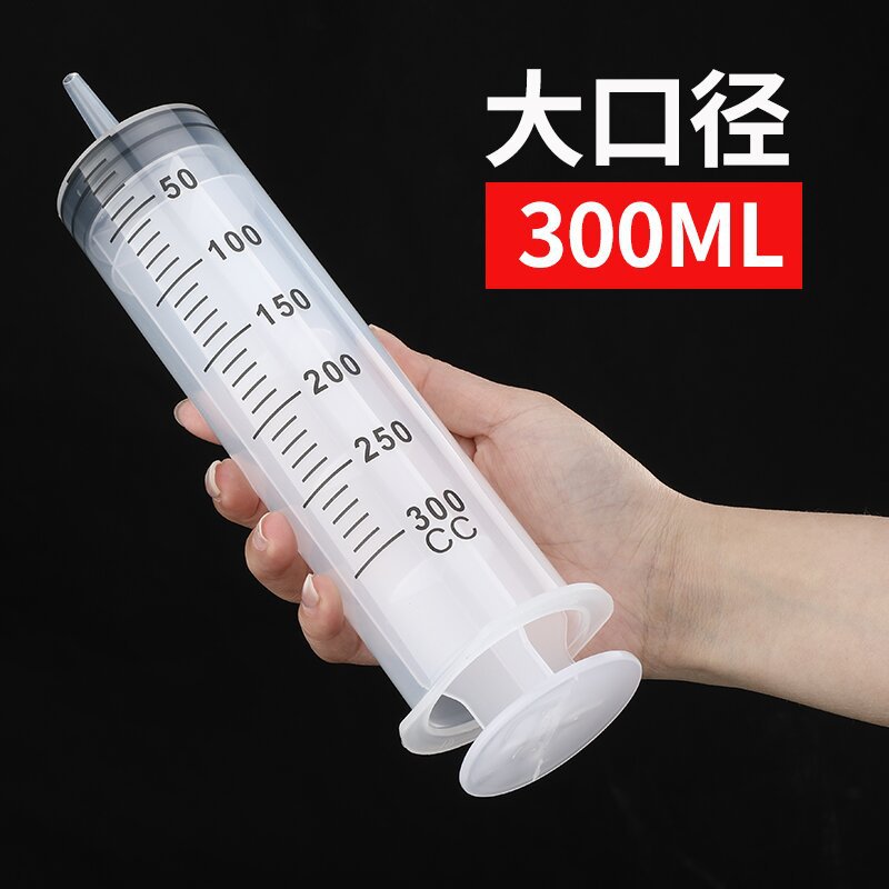 jeringa de plástico gruesa de gran capacidad con tubo de aguja para experimento de alimentación de jeringa veterinaria y dispensación de enema image 31