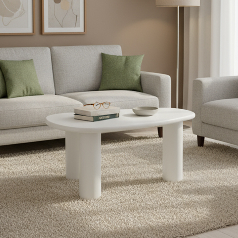 Mesa de comedor de micro cemento diseñador de mesa de café de restaurante, mesa de té de estilo artístico simple, mesa de bar de lujo ligera