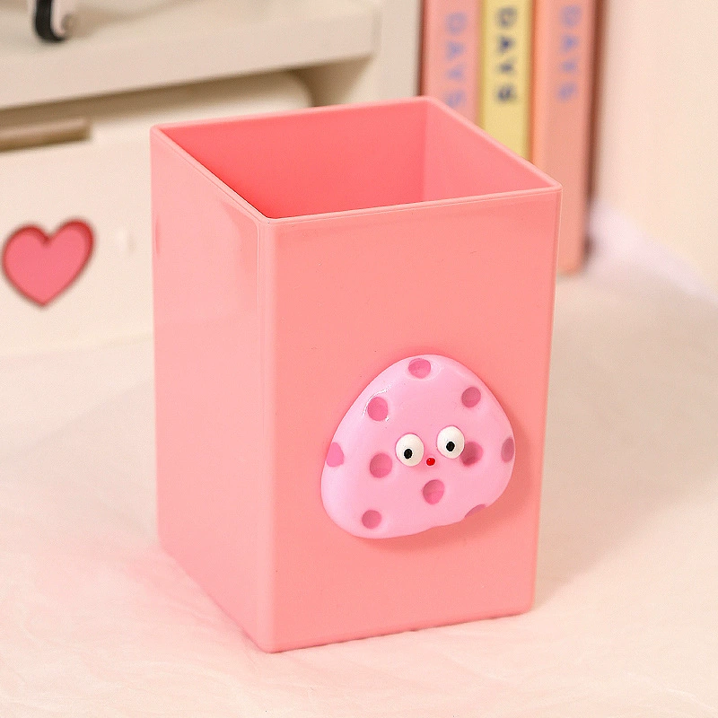 Карикатурные держатели для ручек, вместительная коробка для хранения для студентов, канцелярские товары