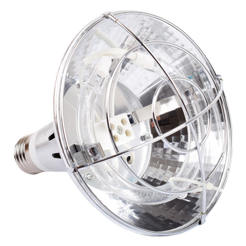 Lámpara de aislamiento térmico halógena para granja pollo lámpara de calefacción de pollo bombilla térmica lámpara de calefacción suministros de aislamiento térmico para mascotas