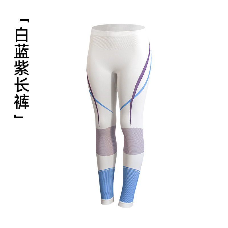 Ropa de esquí ajustada para exteriores de otoño e invierno, ropa y pantalones de secado rápido, ropa interior deportiva para correr que absorbe la humedad y el sudor, ropa interior ajustada y cálida de compresión