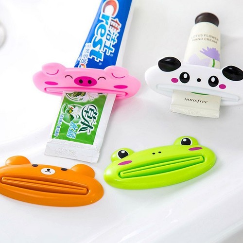 Creative cartoon animal shaped toothpaste squeezer for adults and children manual facial cleanser toothpaste cosmetic squeezer artifact