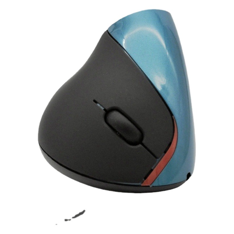 Venta al por mayor vertical recargable inalámbrico ratón Bluetooth fotoeléctrico Oficina vertical ergonómico tazón ratón