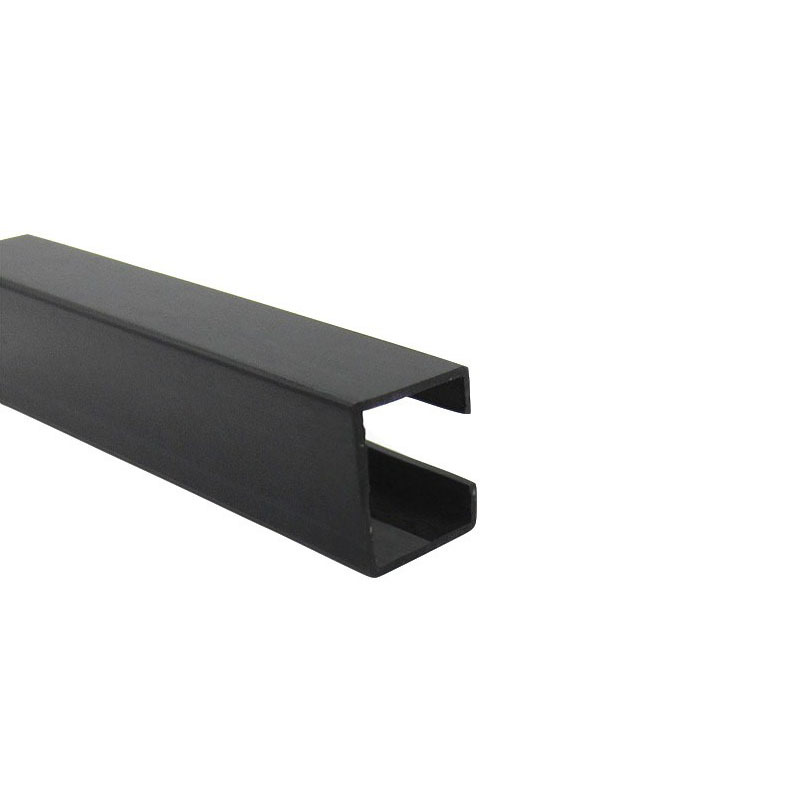 Extrusión de plástico PVC ranura de plástico en forma de U ranura de cableado ranura de PVC extrusión de perfil ignífugo se puede hacer a petición image 5