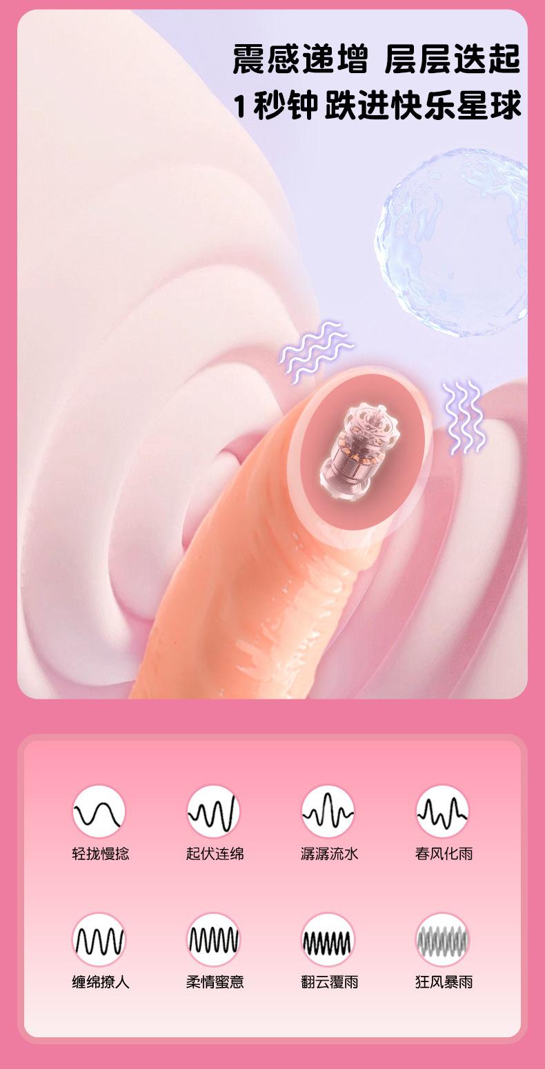 Remote-Controlled Wearable Vibrating Strap-On Pants with Realistic TPE Dildo for Couples — detail image 4