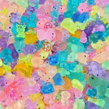 混款夜光立体小动物树脂可爱树脂工艺 微景观微缩装饰动物DIY摆件