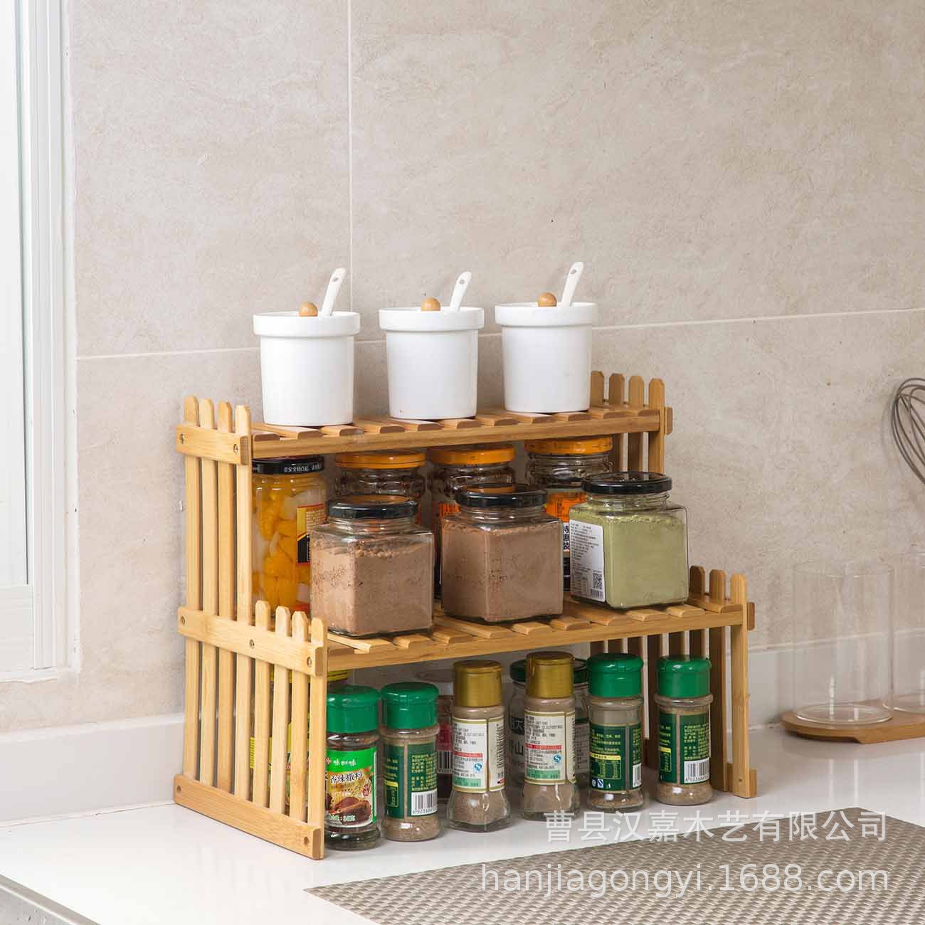Nordic wood storage rack delivery rack tidelle desktop debris storage rack multi -purpose solid wood rack