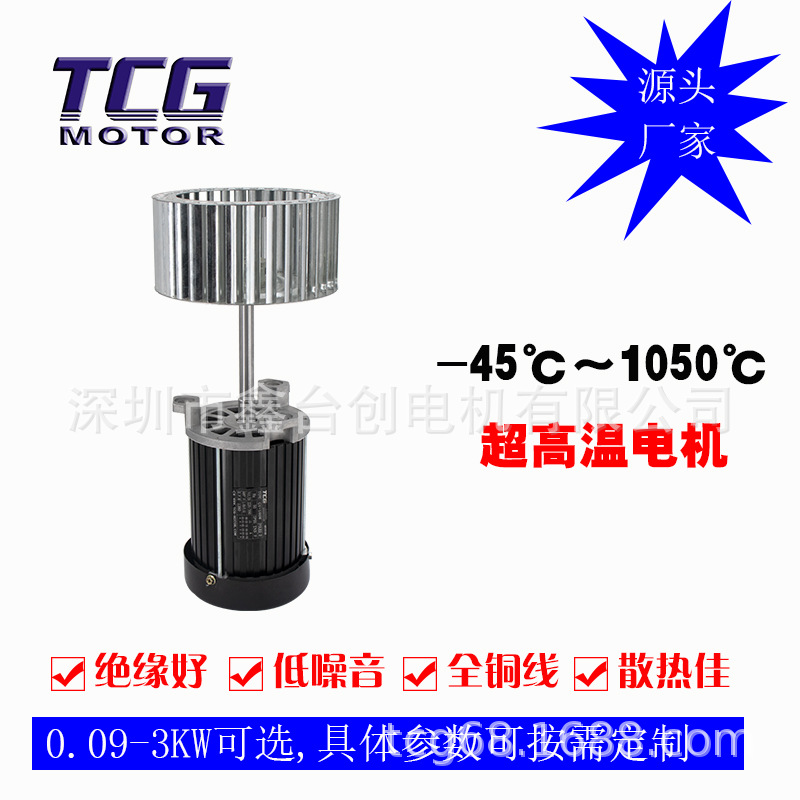 180w耐高温电机 TCG台创电机 高温异步电动机 高精度和高稳定性