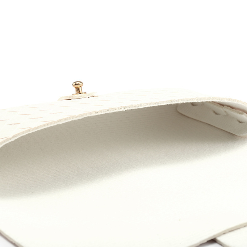 Fabricante en stock pu flocado nueva moda simple suave gafas bolsa caja de embalaje al por mayor