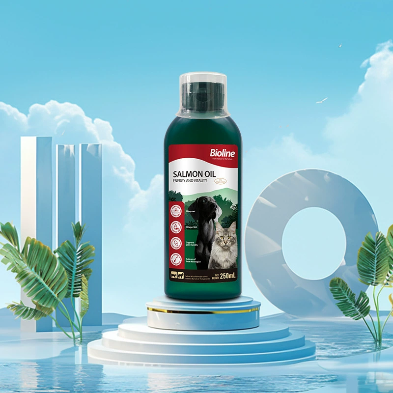 Оптовая продажа рыбьего жира Bioline для животных, прямые продажи рыбьего жира из лосося от производителя, трансграничная прямая поставка