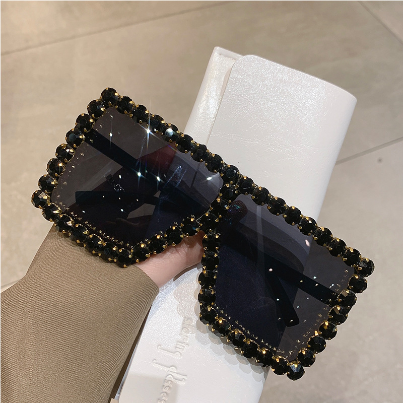 Holiday, Travel Occasion Colorful Pattern Simple Style Colorful PC UV400 Protection Square Full Frame Women's Sunglasses
