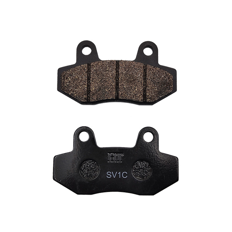 Pastillas de freno de motocicleta Coche eléctrico Pastillas de freno de disco delantero Piezas de coche de batería Bomba doble Pastillas de freno CBX Piel de freno Punto de cuero