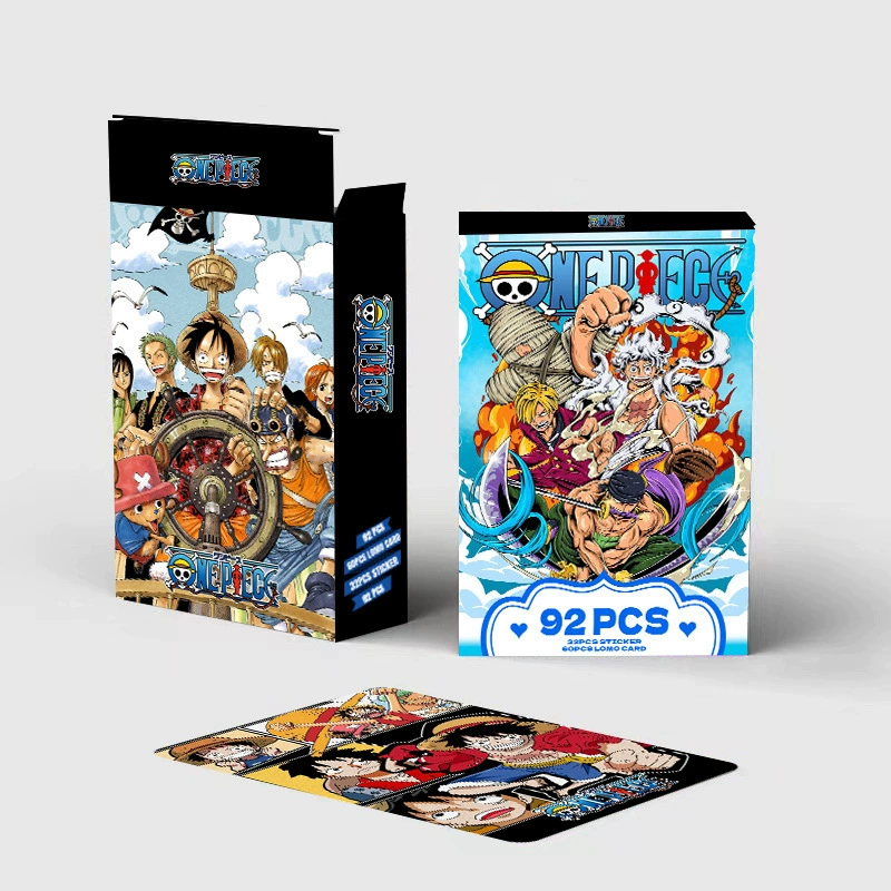 Spot 92 шт HD цветная фотокарточка One Piece двусторонняя LOMO карта коллекционная карта стикер закладка