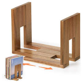 跨境相思木黑胶唱片架创意实木可调节专辑架家居桌面装饰展示架