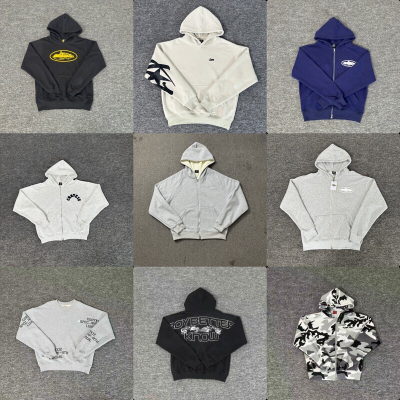 Cross-Border New 2025 Simple Embroidered Letter Trendy High Street Loose Cardigan Hoodie Sweatshirt Casual Pants Set Trendy