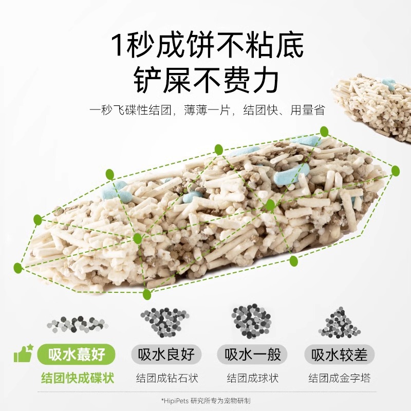 Potente desodorización para mascotas, arena mixta, pomelo fragante, té verde, tofu, arena para gatos, arena para gatos, arena para gatos, tofu para gatos, arena para gatos