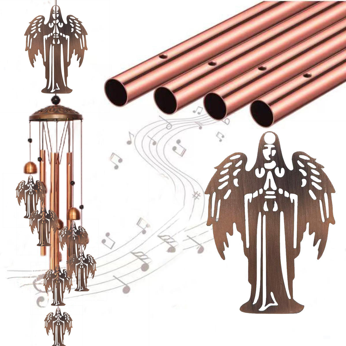 금속 비행기 천사