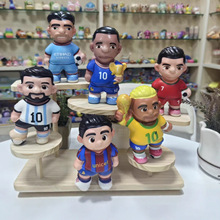 新品PU解压发泄世界杯足球C罗梅西凯蒂猫慢回弹捏捏乐儿童小玩具