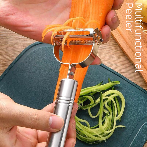 Stainless steel peeler for home use, potato peeler, multi-functional fruit and vegetable peeler, kitchen noodle shaver
