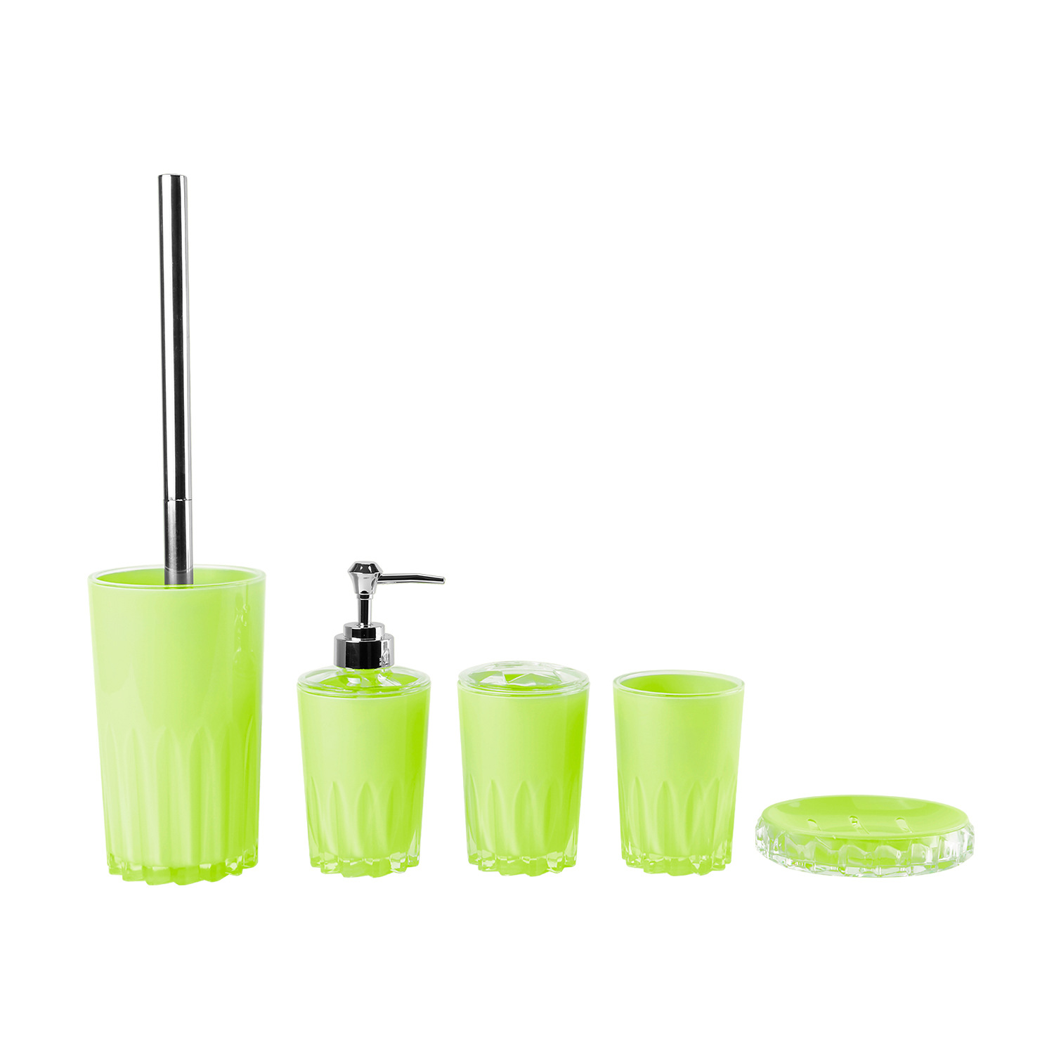 Cuarto de baño de plástico de cinco piezas conjunto de fábrica al por mayor cuarto de baño de lavado de cinco piezas conjunto hogar enjuague bucal cepillo de dientes taza de cinco piezas