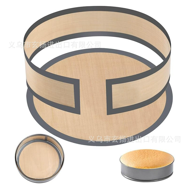 New Springform Pan Mat Food Grade Silicone Baking Mat Split Cake Baking Pan Mat High Temperature Resistant