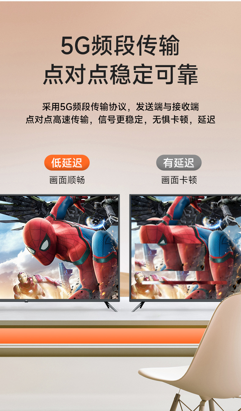厂家hdmi无线延长器30M50M100M150M200M300M电脑笔记本投屏同屏器