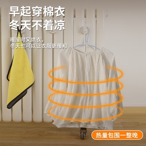 Thickened radiator hook, high-temperature resistant, multifunctional bathroom, pierce-free, rust-proof bathroom coat hook, radiator clothes rack